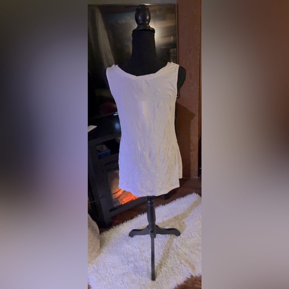 Twist Tank Top | Womens | White | Size S | Apropos | NEW - Picture 3 of 5